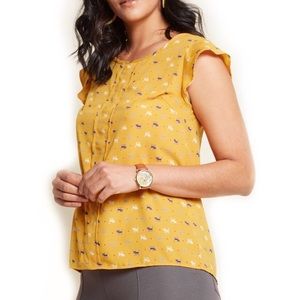 ModCloth kitty blouse